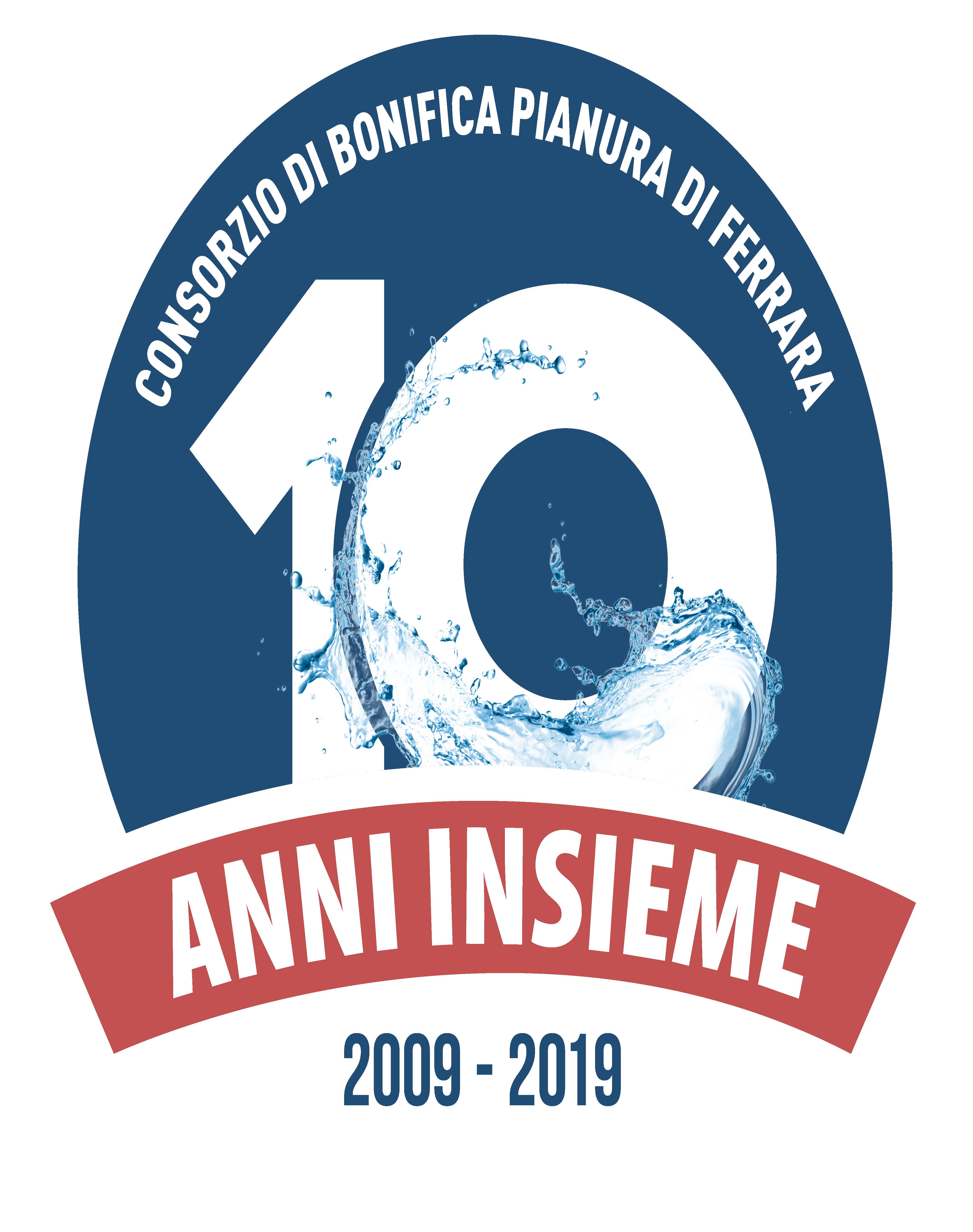 10 anni insieme 2009-2019 Consorzio di Bonifica Pianura di Ferrara